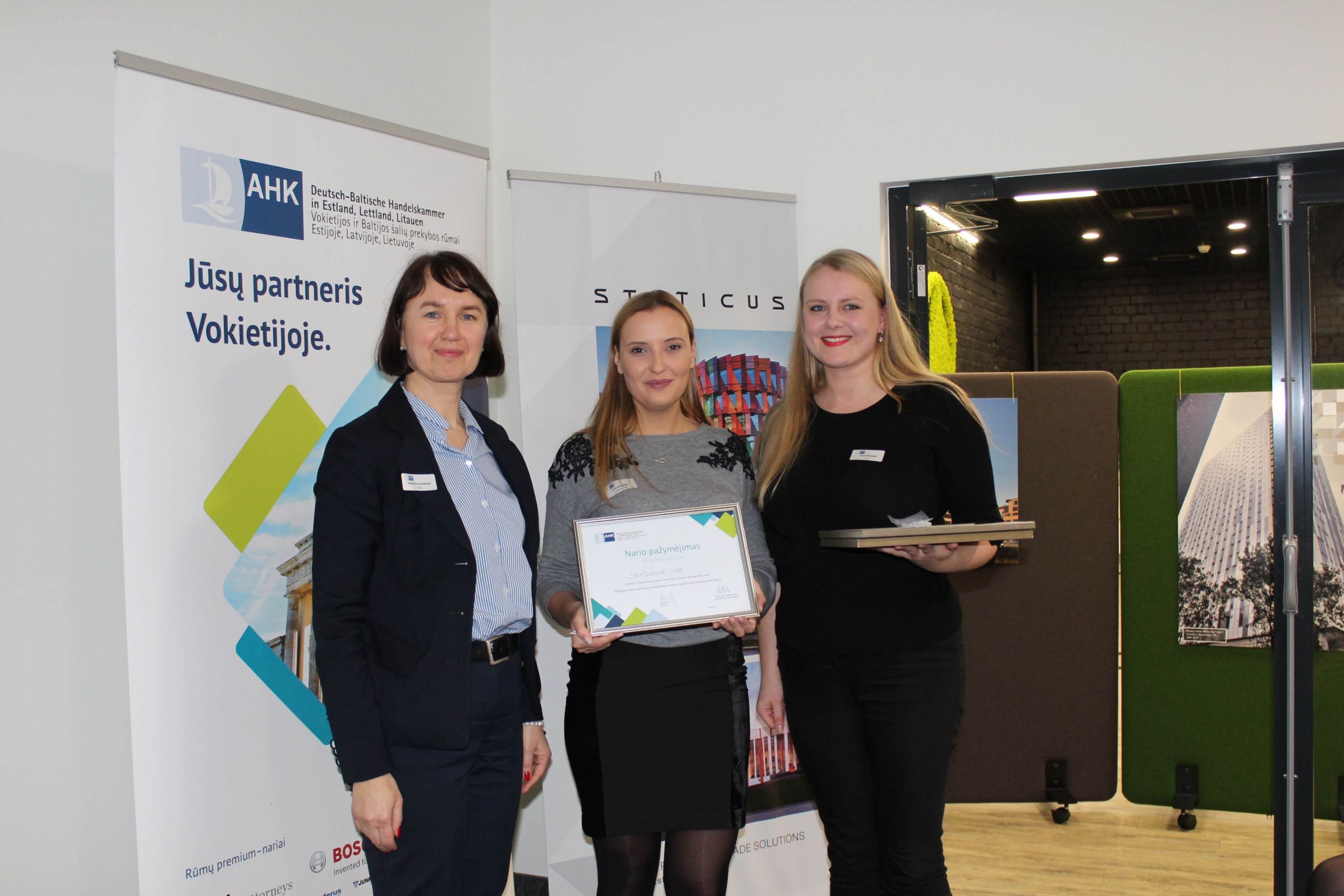 Skrivanek tapo prekybos rūmų AHK nare | Skrivanek